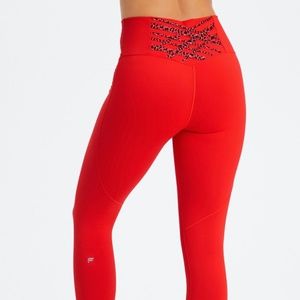 NEW red leggings size S